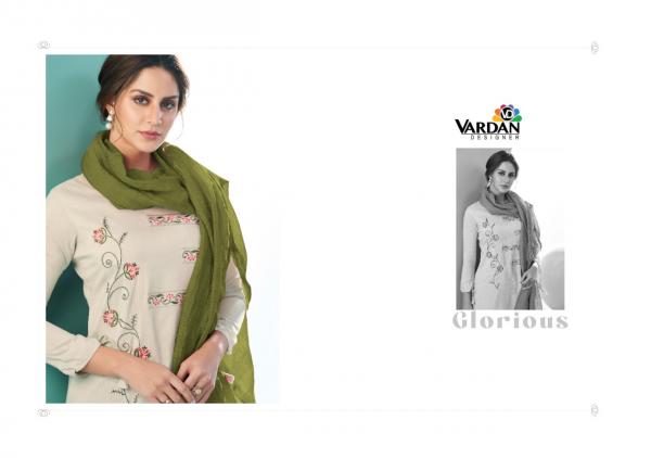 Vardan Radhika Vol 3 Cotton Embroidery Designer Readymade Suit